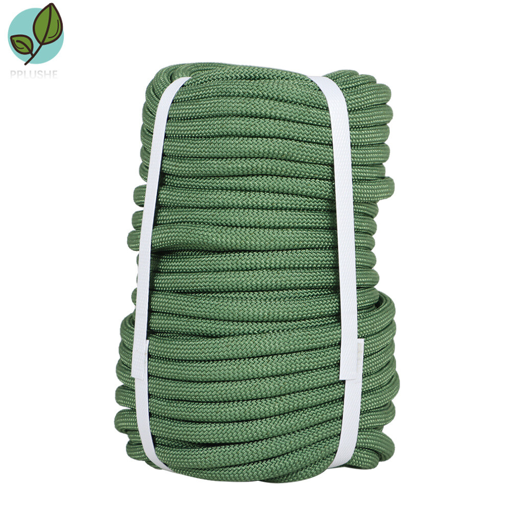 3/8"×100' High Strength Pulling Rope Braided Polyester Rope Wear Resistant