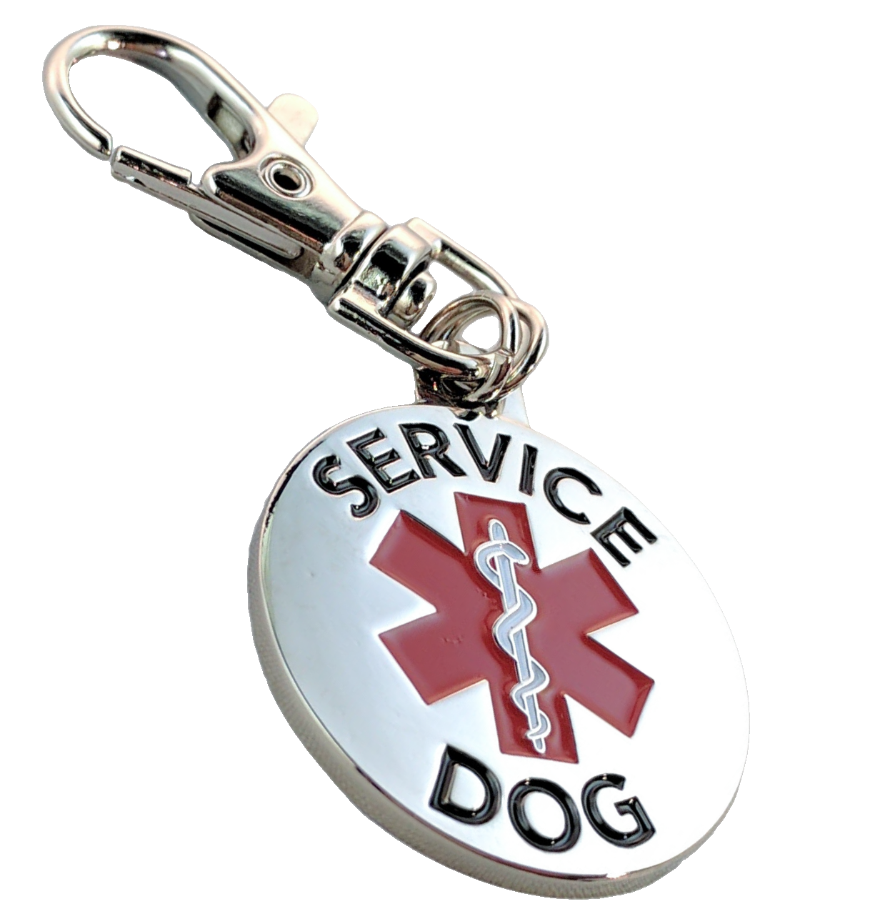 Service Dog Emotional Support Animal ESA Collar Tag Two Sided ALL ACCESS CANINE™