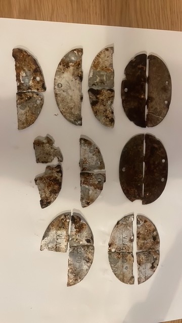 ww2 original german dog tags