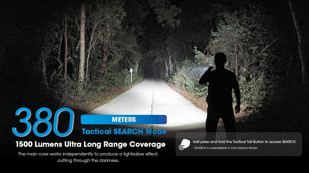 Nitecore EDC31 Flashlight 3500LM USB-C Recharge Compact EDC Torch Tactical Light