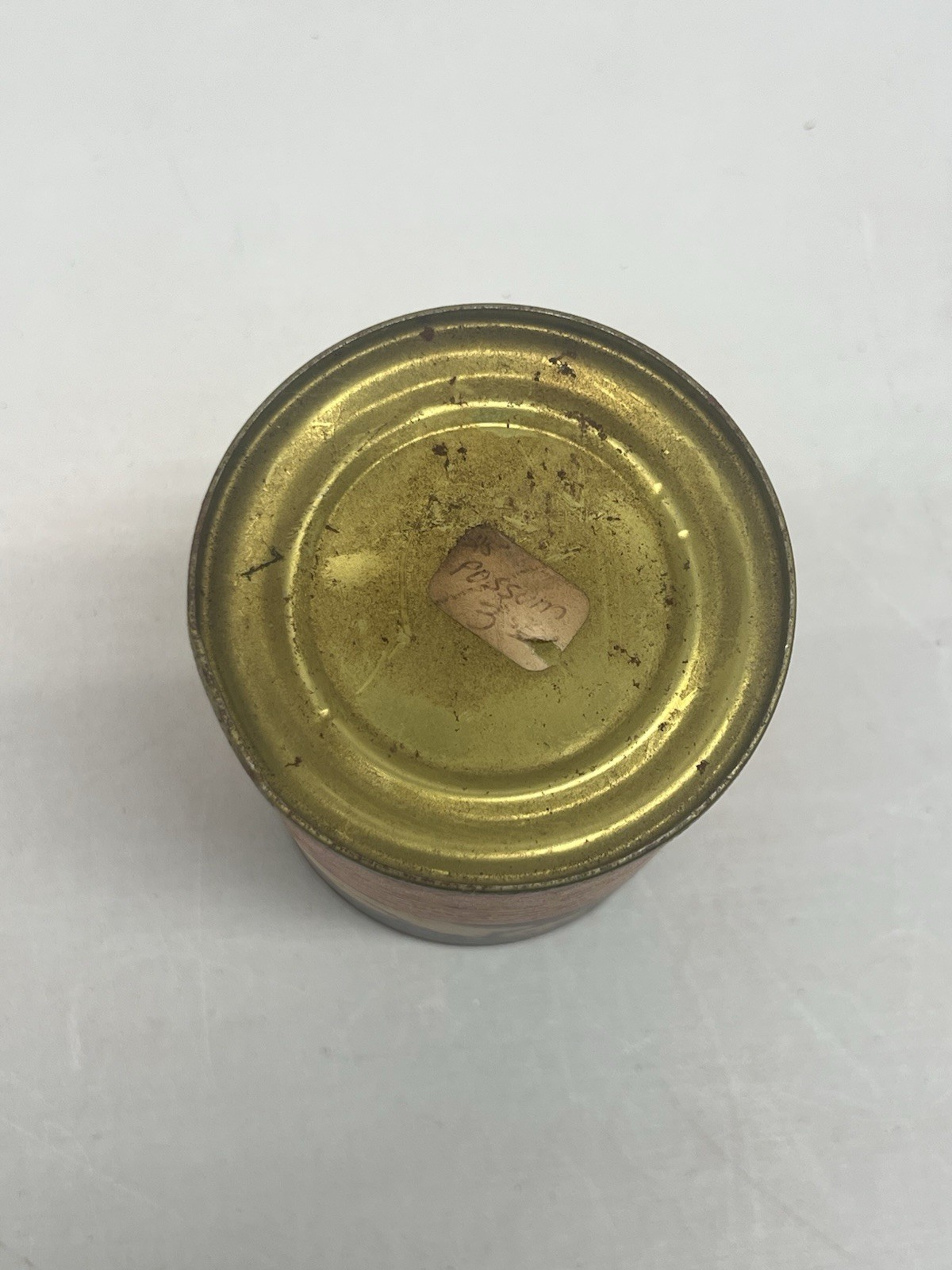 Creamed Possum in Coon Fat Gravy Gag Can Novelty Gift Used