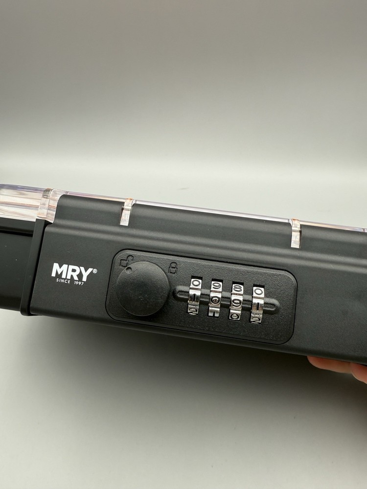 Portable Lock Box Combination Security Case LockBox with Code Waterproof