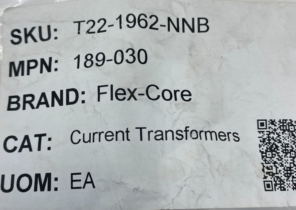 Flex-Core NNB 189-030 Current Transformers /189-030