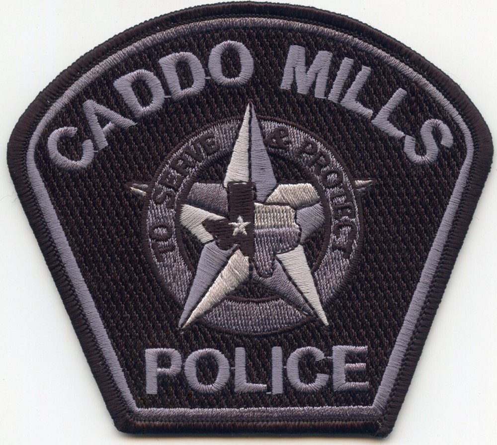 CADDO MILLS TEXAS subdued POLICE PATCH