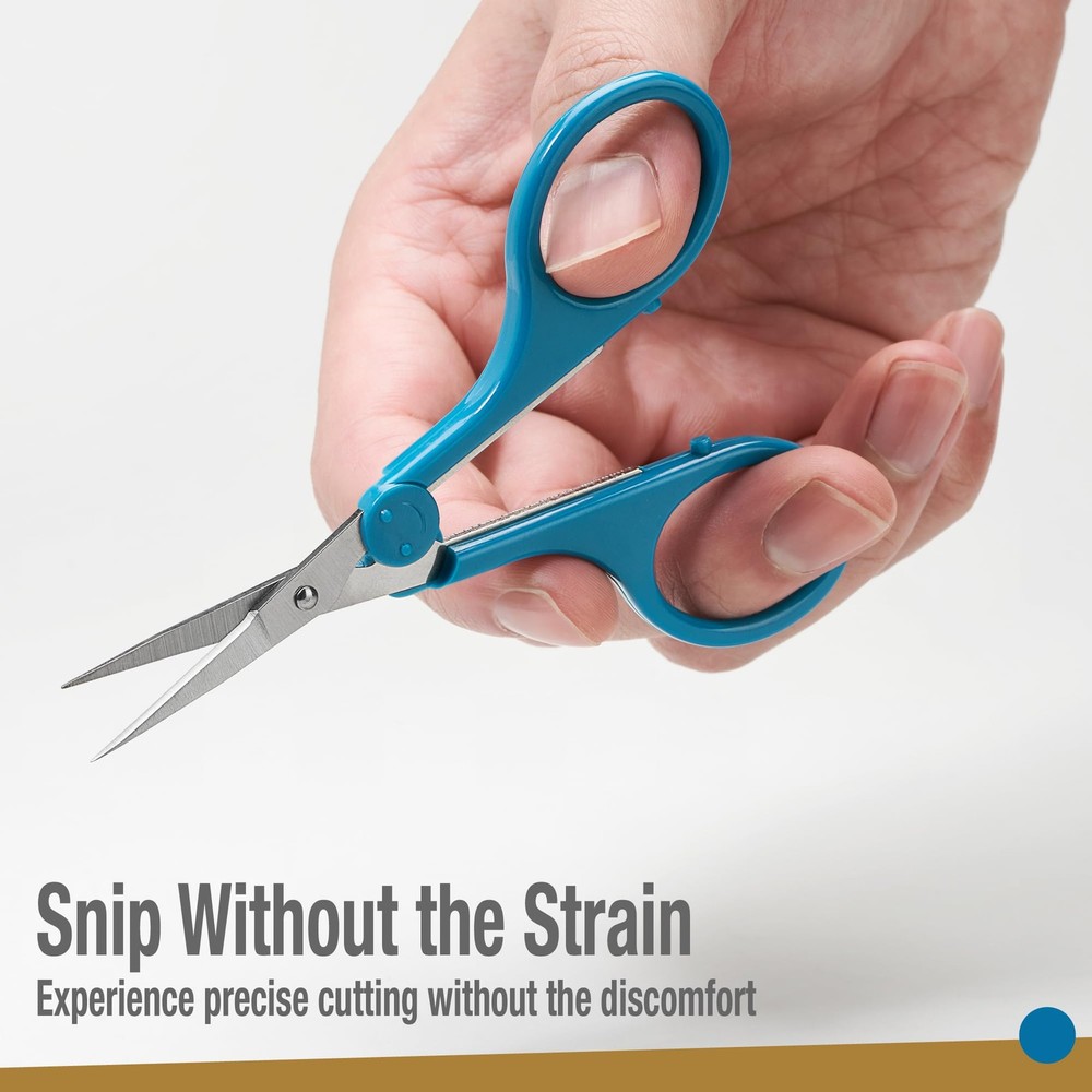 Beaditive High Precision Detail Scissors Set (2-Pc) Sharp, Fine Mid Century