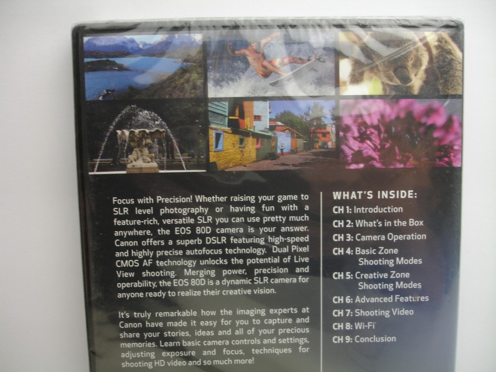 Canon EOS 80D Tutorial DVD