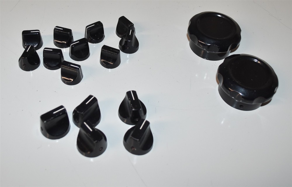 R-390A COMPLETE SET OF KNOBS!! RESTORED!