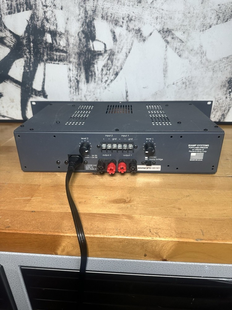 BIAMP CPA 130 Power Amplifier