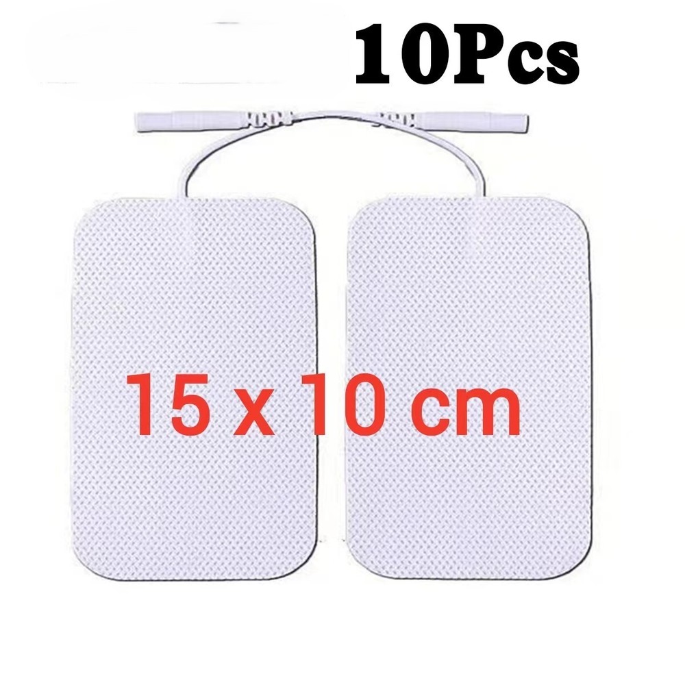 10PCS 15*10cm Machine Massages Replacement Electrode Large Pads Self-Adhesive