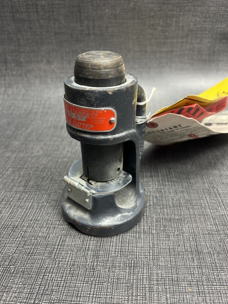MORSE STARRETT MO-ST TOOLS Model No. 1 CABLE CUTTER - With Papers
