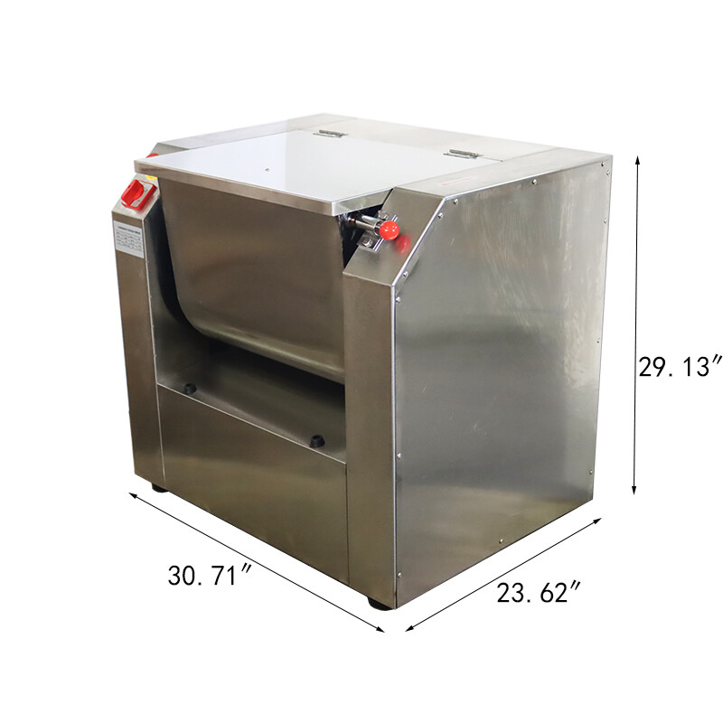 Upgrade 50QT Commercial Dough Mixer Mixing Machine 110V 25KG Dough Blender New