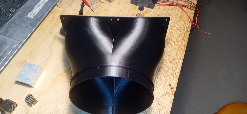 Goldshell CK miner Low restriction (Long radius exhaust adapter) (READ!!)