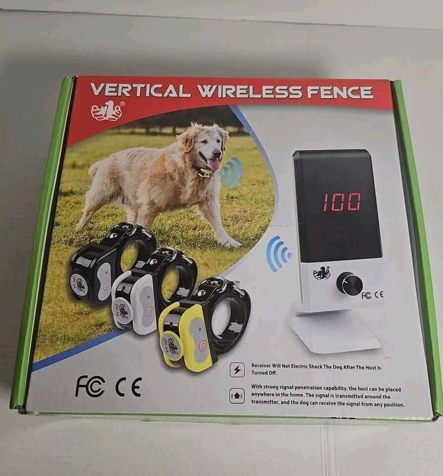 SUNSUN Electronics Vertical Wireless Fence Manual S-35 NEW OPEN BOX