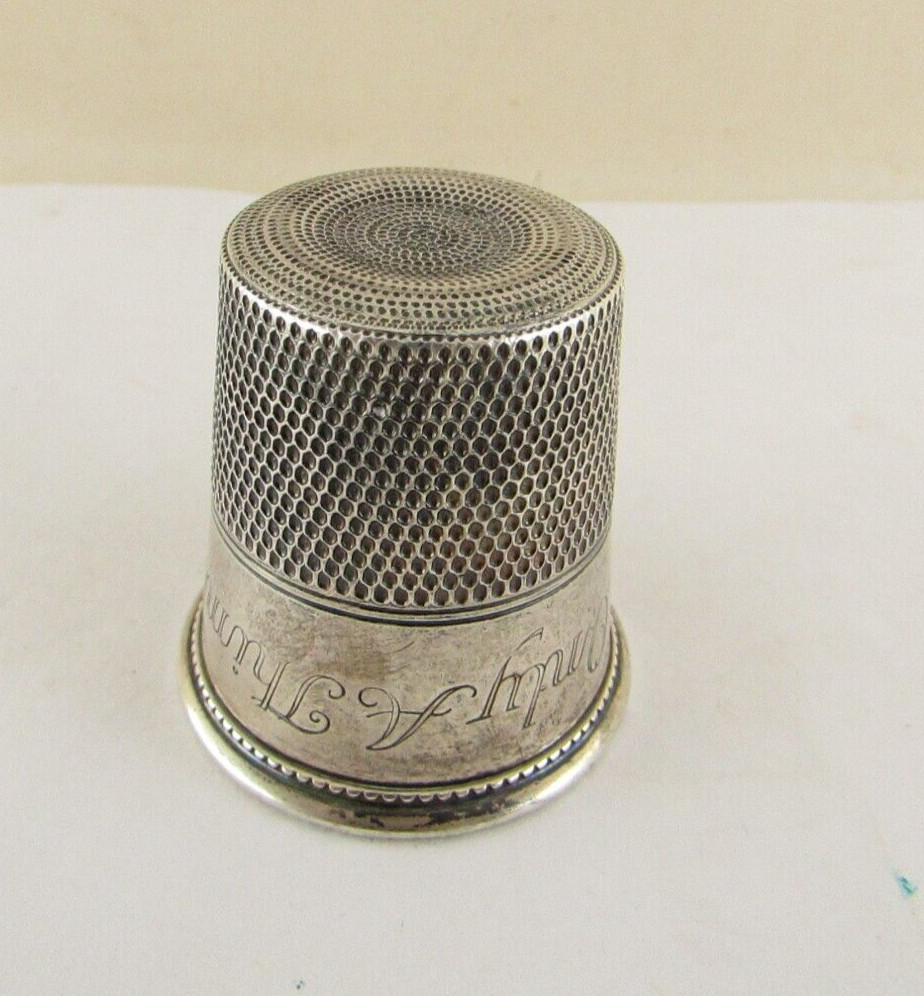 Cartier Sterling Silver Cup. Thimble