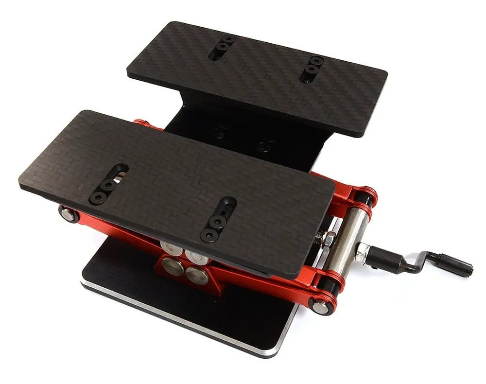 INTC29059 HEIGHT ADJUSTABLE CAR STAND FOR 1/10