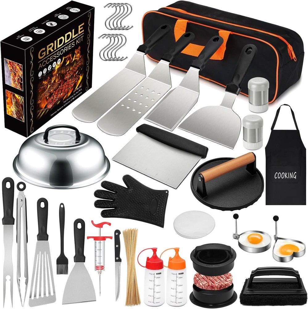 237pcs Griddle Accessories Kit for Blackstone, Perfect Flat Top Grilling...