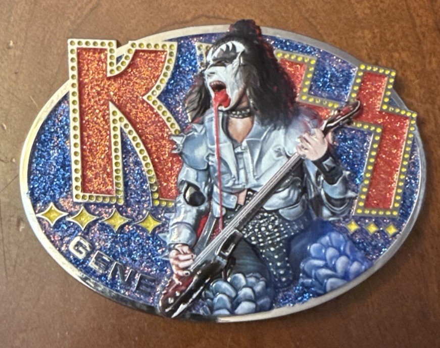 KISS Gene Simmons "The Demon" Belt Buckle Ltd Edition 46/50