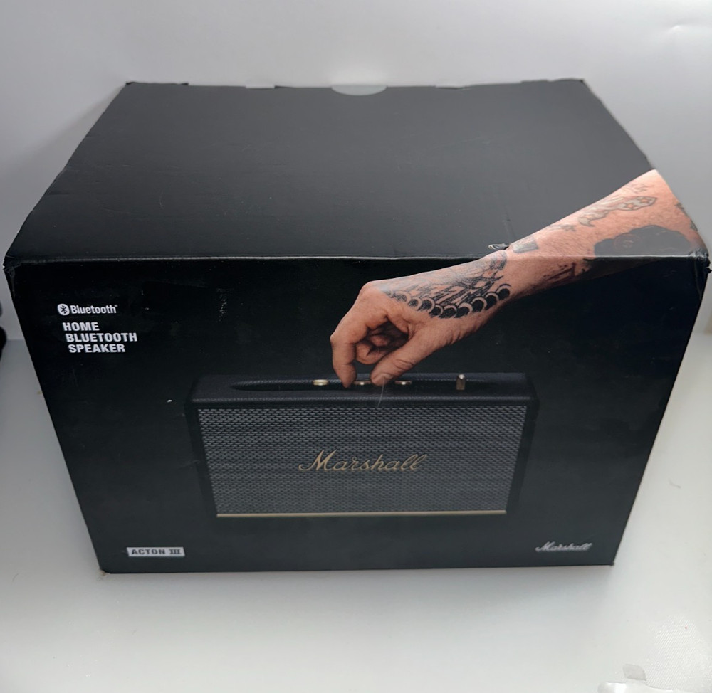 NEW Marshall Acton III Bluetooth Speaker - Black