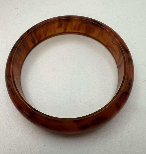 Vintage BAKELITE Root Beer Bracelet Tested