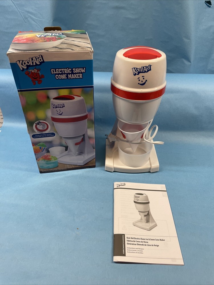 Kool Aid Electric Snow Cone Maker Ice Shavers Nostalgic Retro Electronics
