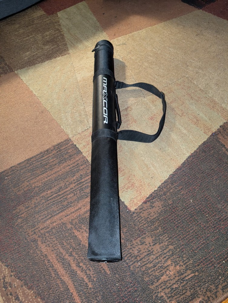Mizuno Maxcor Baseball Bat Case Black Zip Up