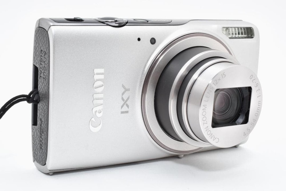Canon IXY 650 Silver Compact Digital Camera Tested Good Condition