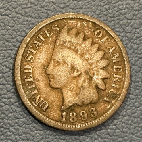 1893 Indian Cent - Vintage Penny