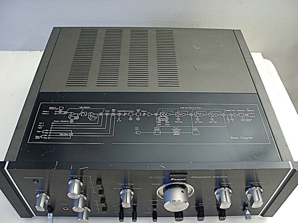 SANSUI AU9900 INTEGRATED POWER AMPLIFIER - VERSATILE