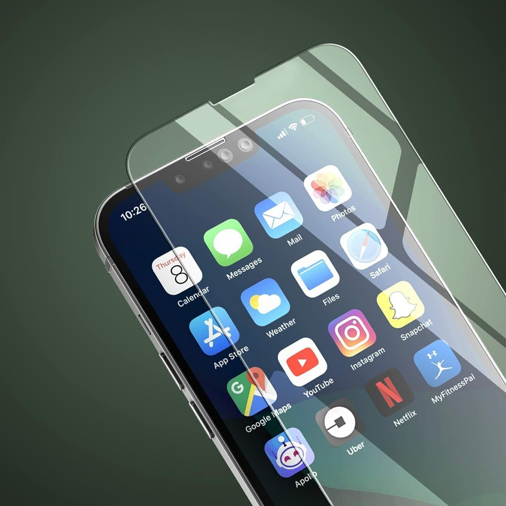 iPhone 13 Mini Tempered Glass Screen Protector Guard and Camera Lens Protector