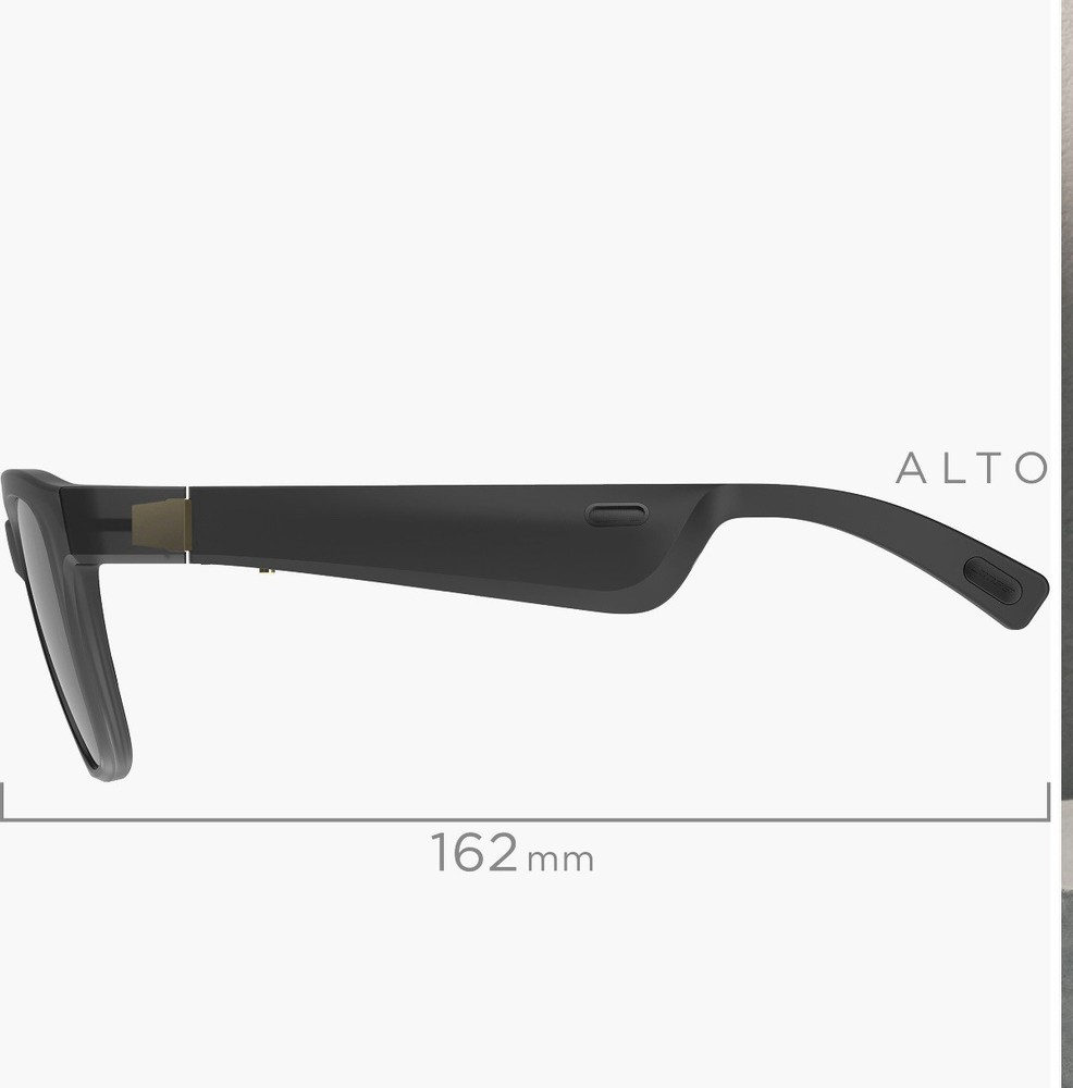 Bose Frames Alto Audio Sunglasses with Bluetooth Connectivity - M/L Black