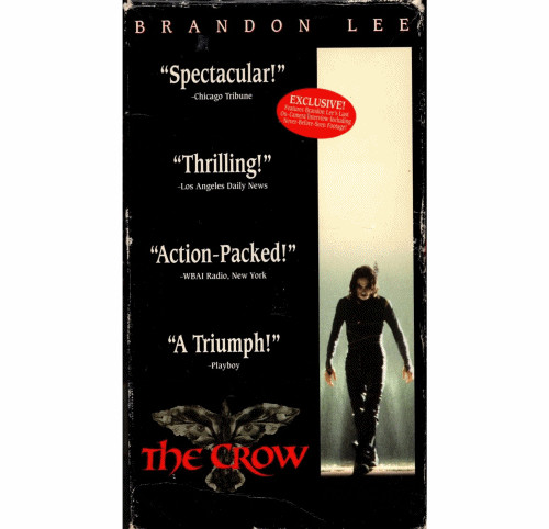"The Crow" VHS 1994