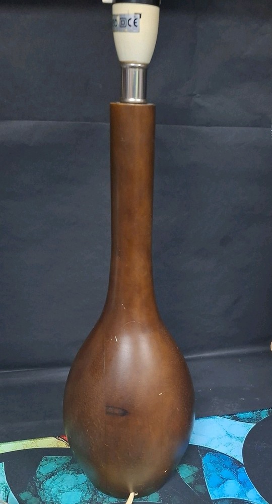 Solid Teak Scandinavian style Table Lamp