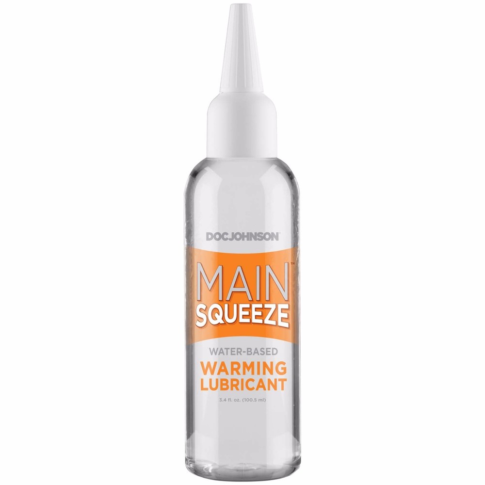 Main Squeeze Warming 3.4oz - Personal Lubricant Lube