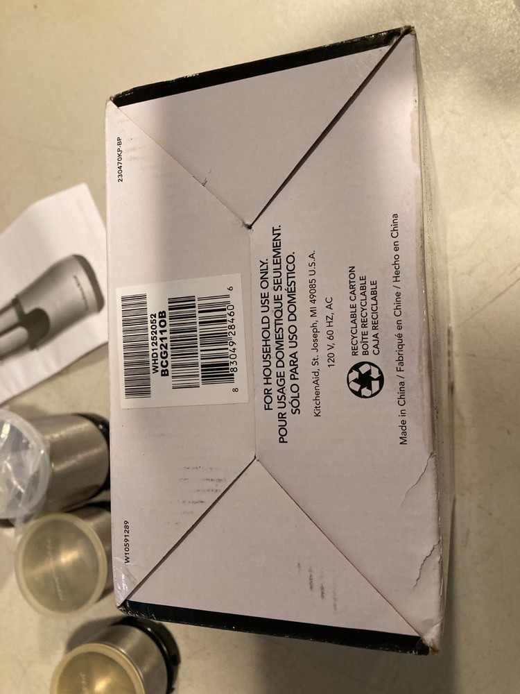 KitchenAid Coffee and Spice Grinder, BCG211OB