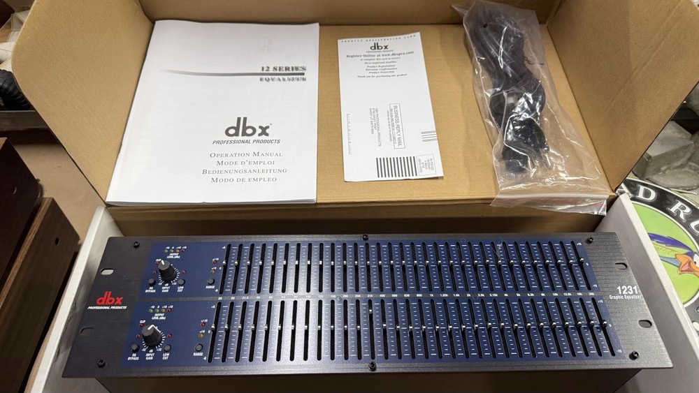 DBX 1231 Series Graphic Equalizer
