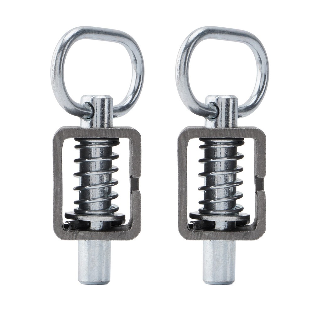 Spring Latch Lock, Weld-On Spring Latch Assembly, Trailer Gate Latch, Set of 2pc