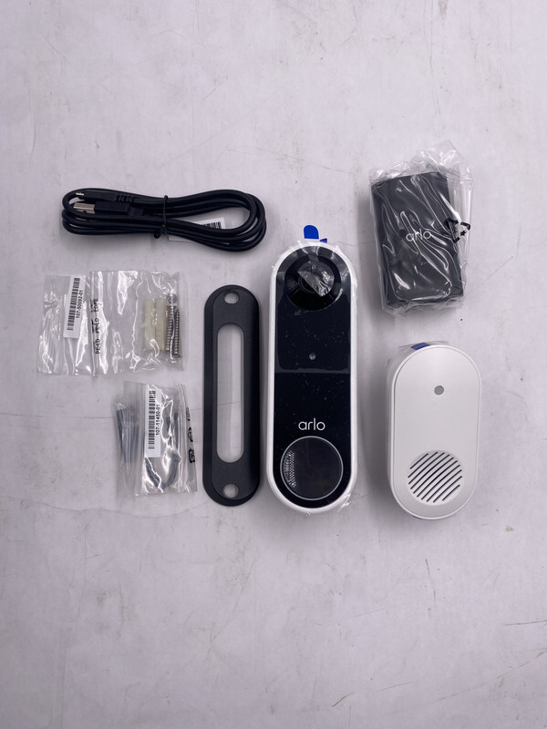 ARLO AVD2001 WIRELESS VIDEO DOORBELL & CHIME 2 BUNDLE