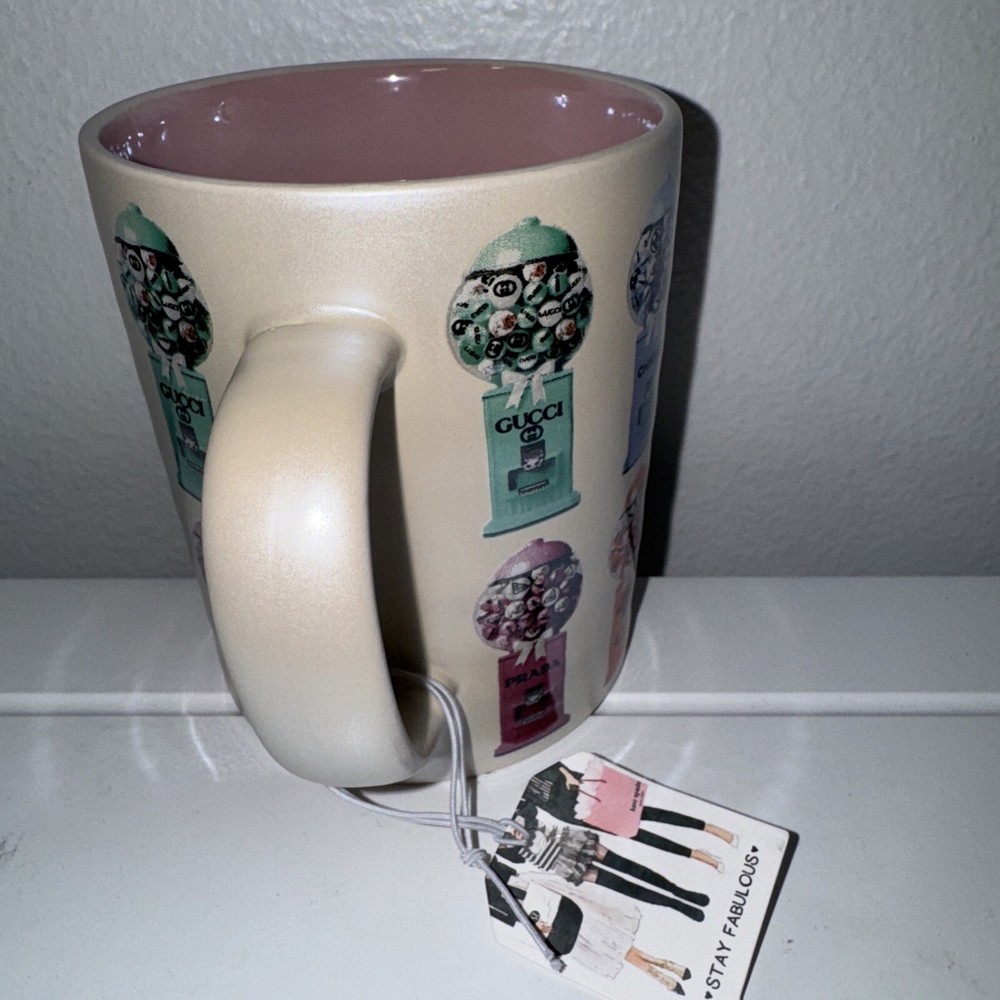 NWT Designer mug gum ball machine collection