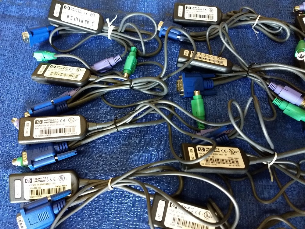Mixed Lot of 15 HP Interface Adapters