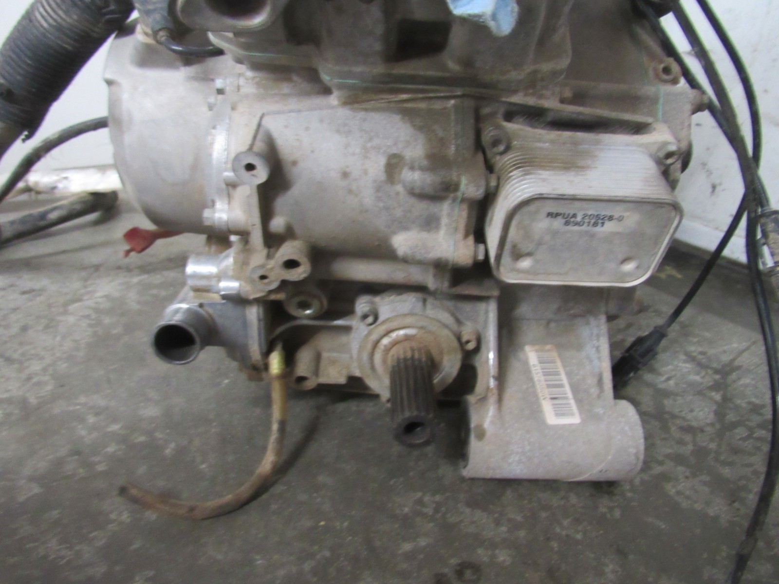 16 CAN-AM MAVERICK MAX 1000R TURBO ENGINE MOTOR CASES CRANK HEAD CAMS OEM #1008