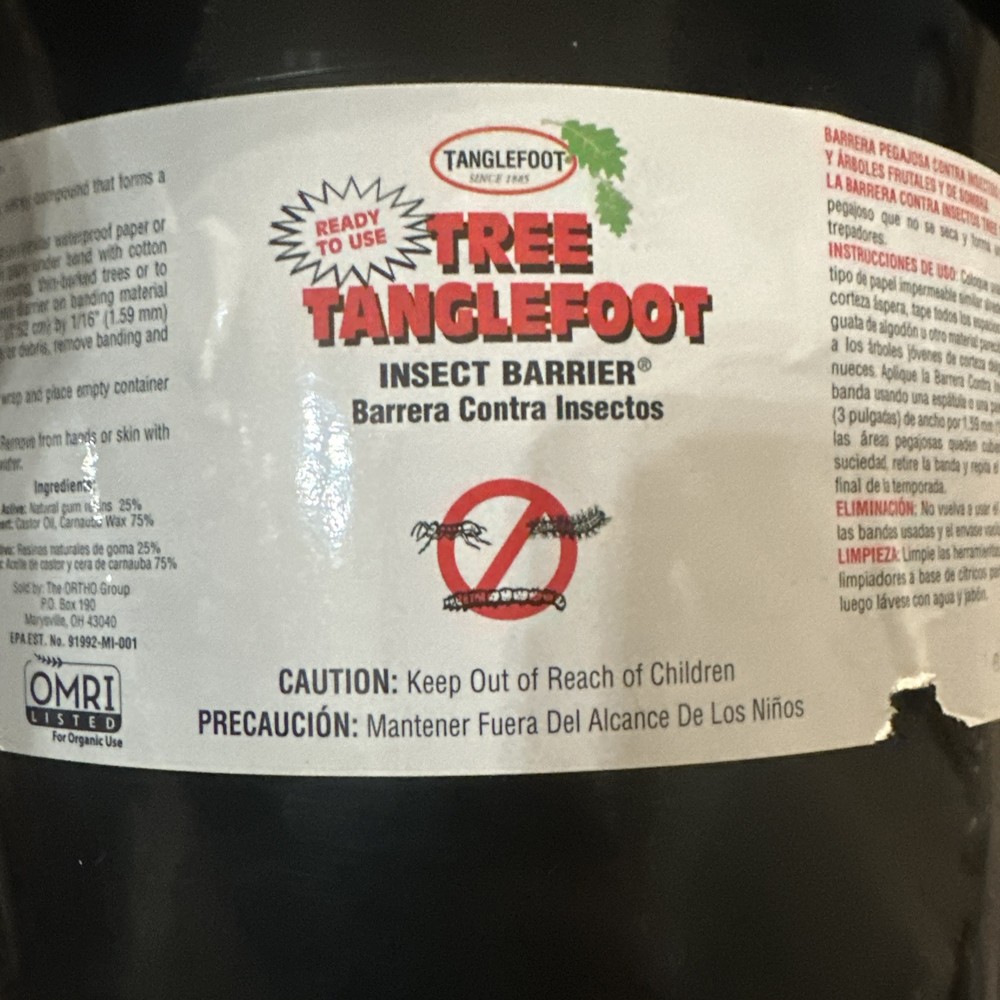 Tree Tanglefoot & Tangle Guard Protective Barrier for Trees Tangle Foot New