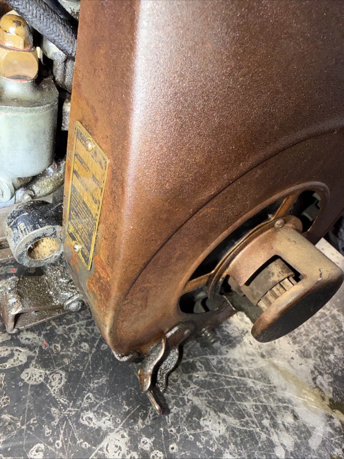 Antique Briggs & Stratton Model H Kick Start Aircooled Engine