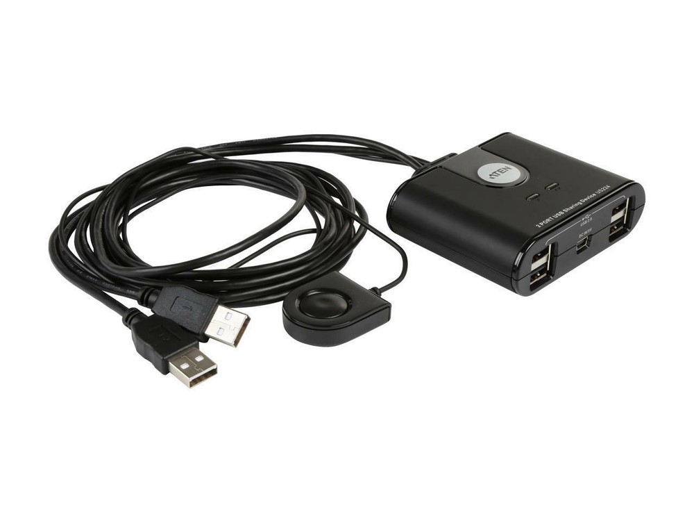 ATEN US224 2-Port USB Peripheral Sharing Device