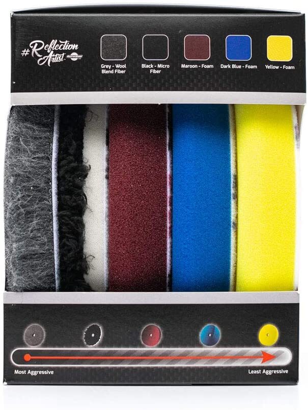 Buff and Shine® Reflection Artist™ Complete 5" & 6" Buffing Kit