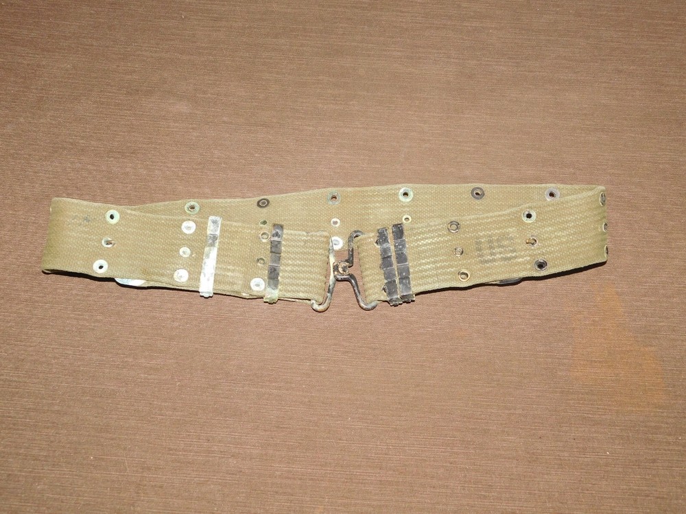 VINTAGE US ARMY WEB BELT