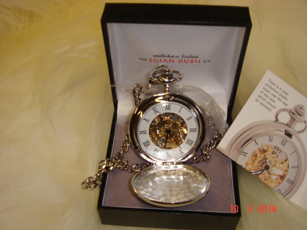 pocket watch mechanical Thistle
