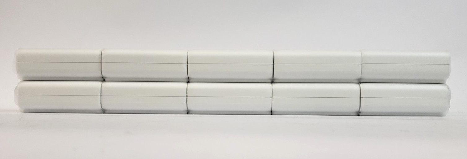 Lot of 10 Open Box UniFi U-PoE-af Injectors w/ Power Cords & Mounting Screws