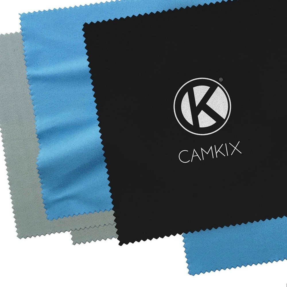 Professional Camera Cleaning Bundle: 50 Paper Tissues & 5 Microfiber Cloths