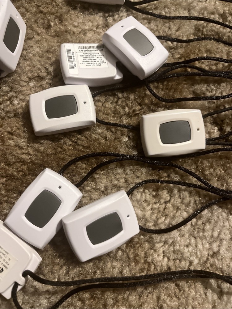 2GIG Wireless Panic Button Remote - White - 2GIG-PANIC1-345