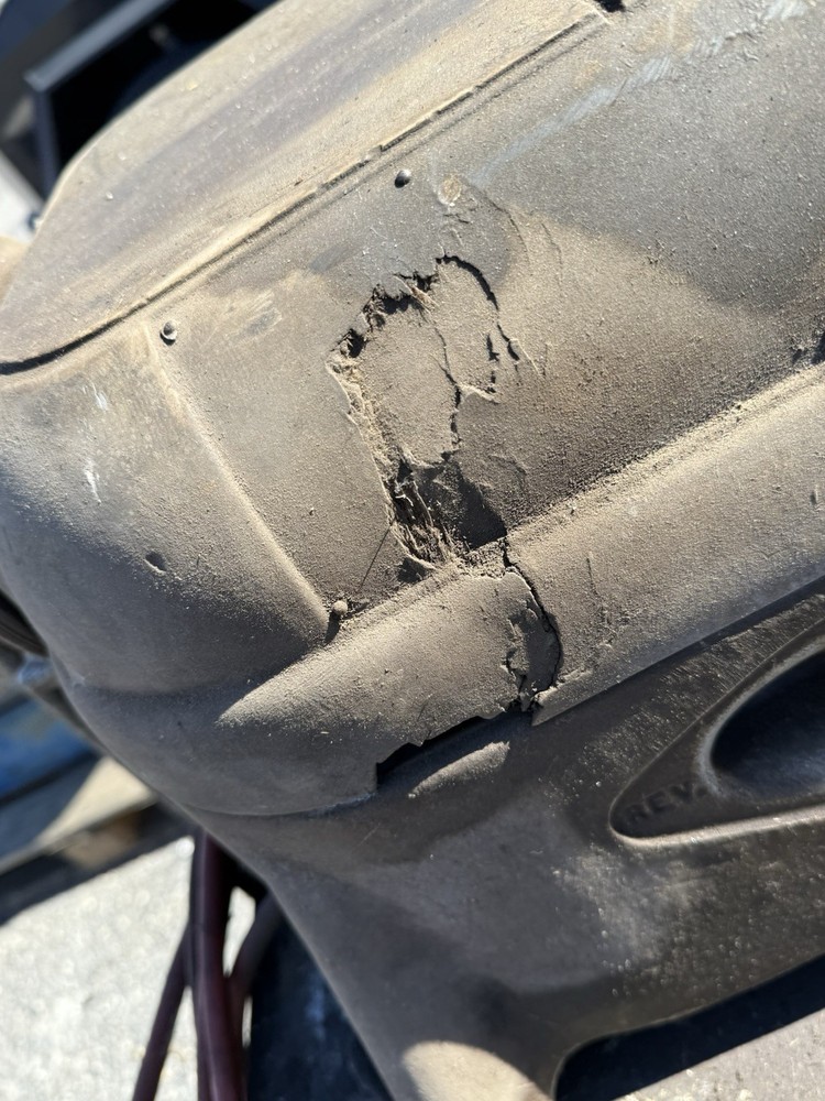 Ridgid 535 Pipe Threader w/ Universal Die Head, Threading Machine Dusty Rusty